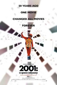 2001 A space Odyssey 50 Jahre Kinoplakat