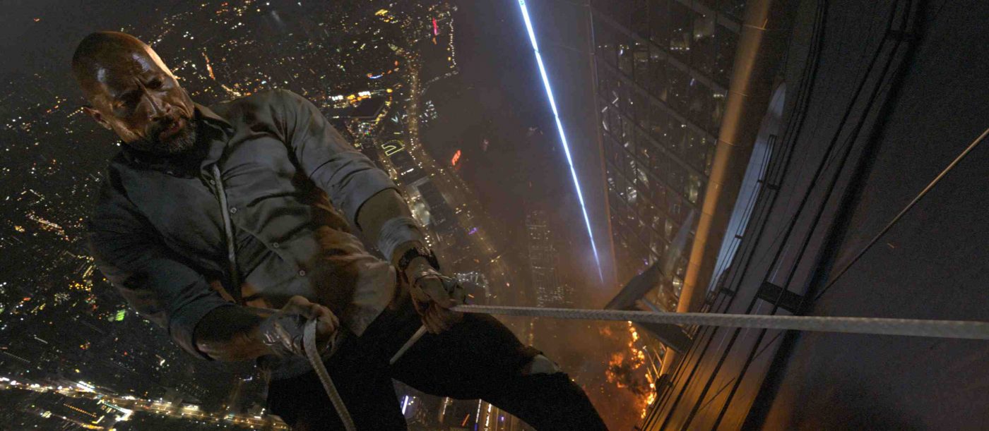 Skyscraper Filmkritik Review Fluxkomepnsator