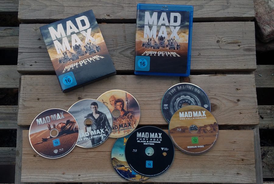 Mad Max 1-4 auf Blu-ray