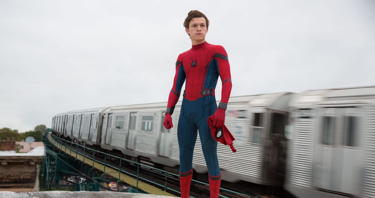 Tom Holland in Spider-Man: Homecoming